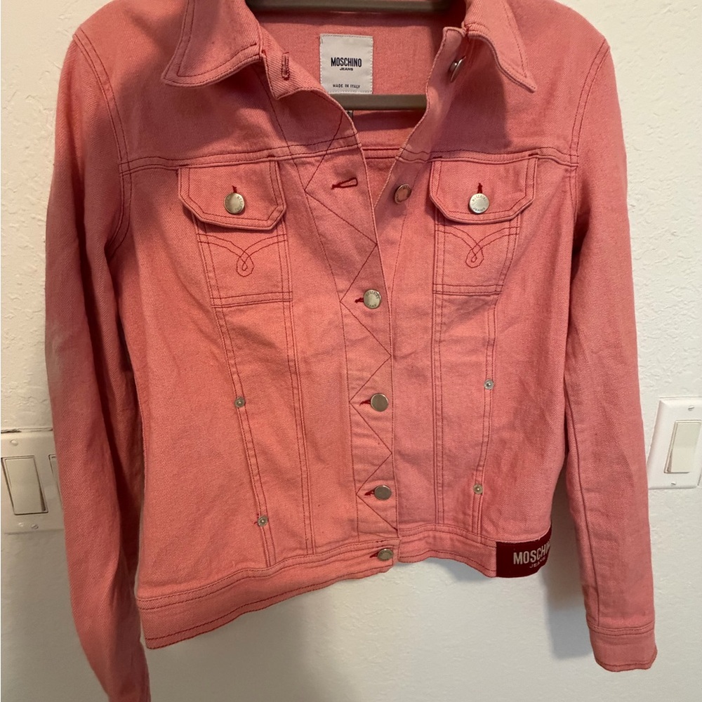Moschino Coral Jean Jacket